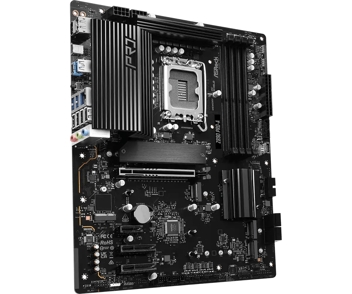 ASRock Z890 Pro - A LGA 1851 ATX Motherboard | 90 - MXBP50 - A0UAYZ - Vektra Computers LLC ASRock Z890 Pro - A LGA 1851 ATX Motherboard | 90 - MXBP50 - A0UAYZ - Vektra Computers LLC